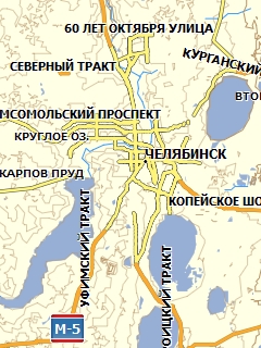 Челябинск Гармин карта
