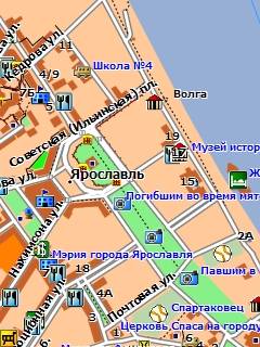 Ярославская губерния карта для Гармина